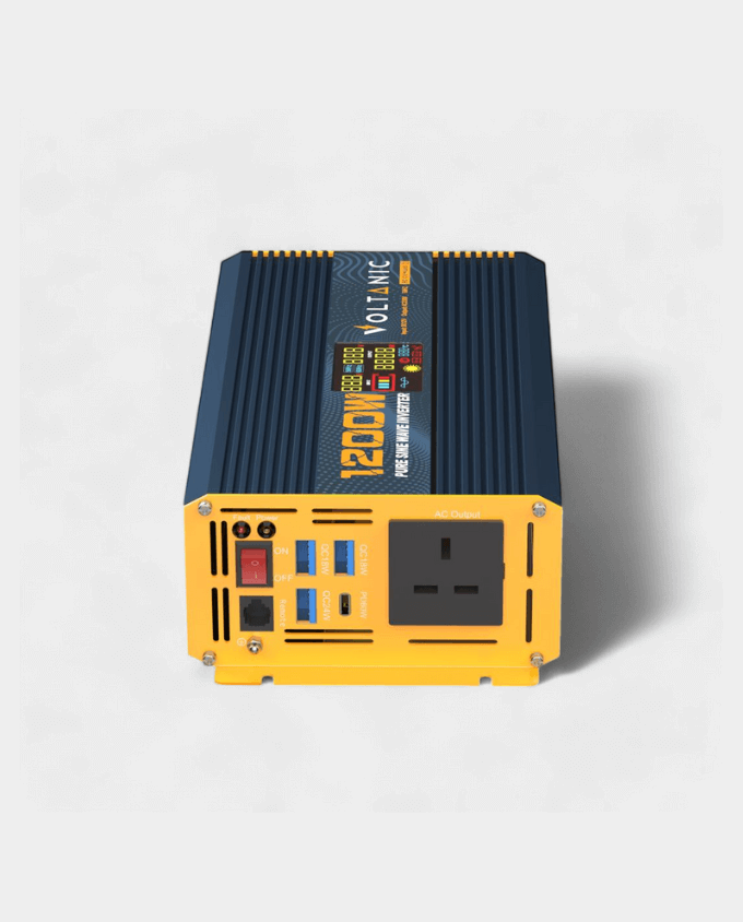 1200W Pure Sine Wave Inverter | 12V DC/AC - Image 4