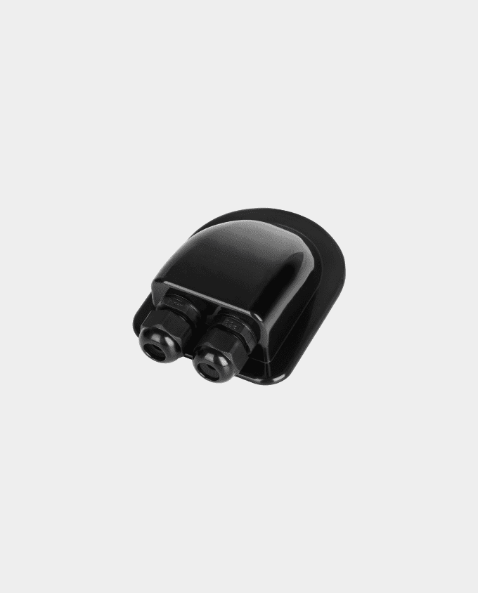 Dual Cable Entry Gland (Black)