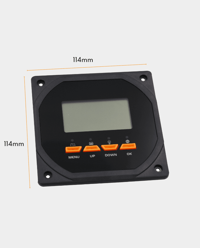 LCD Remote Meter Display (MPPT Compatible) - Image 3