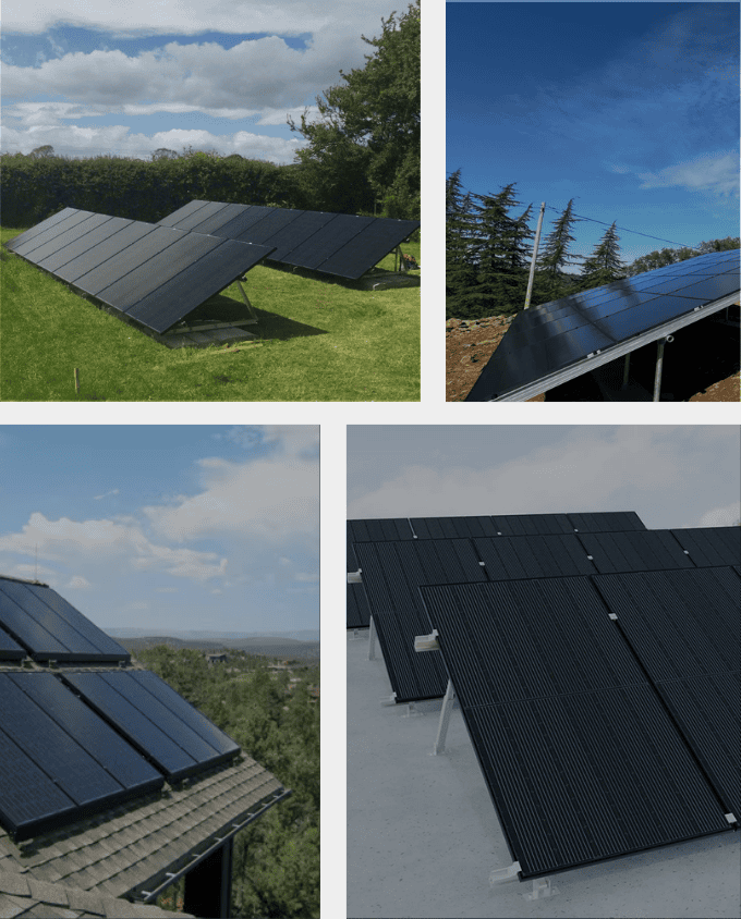 Deluxe 1kW Solar System with 4.2kW Hybrid Inverter 24V - Image 2