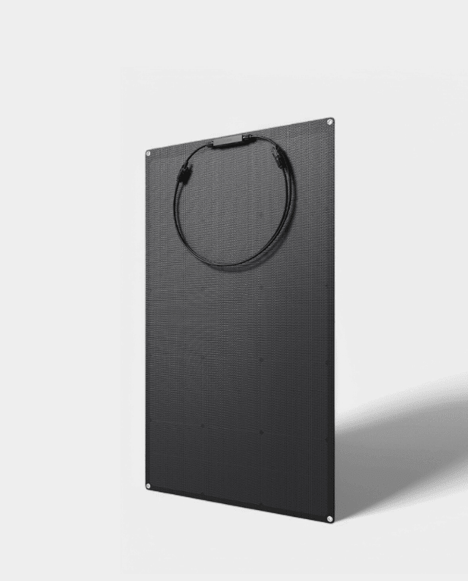 115W Flexible HPBC Solar Panel 12V All-Black - Image 2