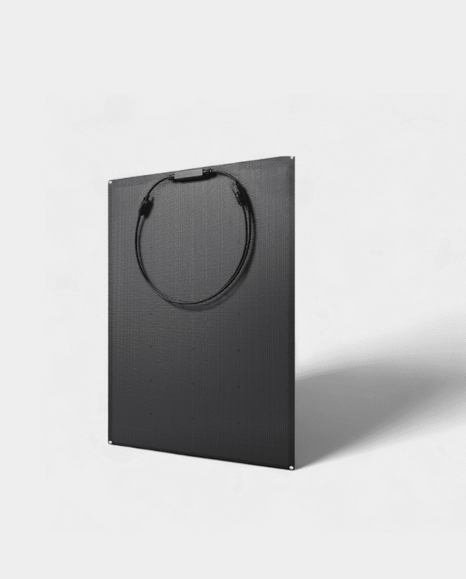 160W Flexible HPBC Solar Panel 12V All-Black - Image 3
