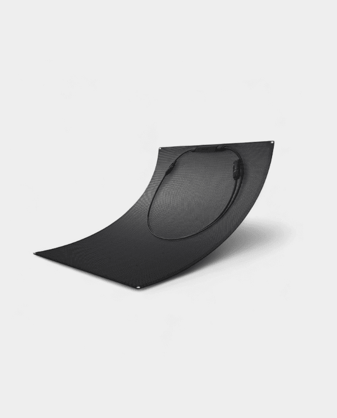160W Flexible HPBC Solar Panel 12V All-Black - Image 4