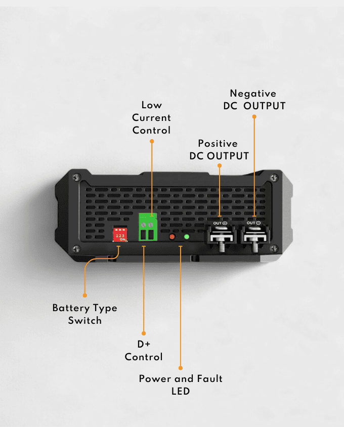 60A DC to DC 12V LiFePO4 Battery Charger - Image 3