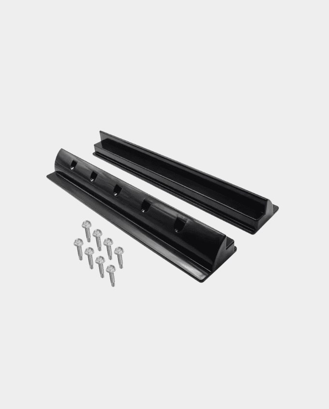 2x ABS No-Drill Large Side Mounts | 55cm Length