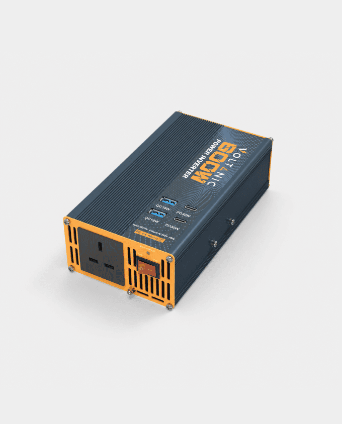 600W Modified Sine Wave Inverter | 12V DC/AC - Image 3