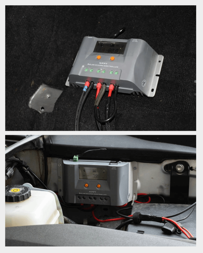 real photos of 15a mppt controller voltanic