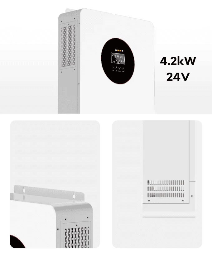 Deluxe 1.6kW Solar System with 4.2kW Hybrid Inverter 24V - Image 4