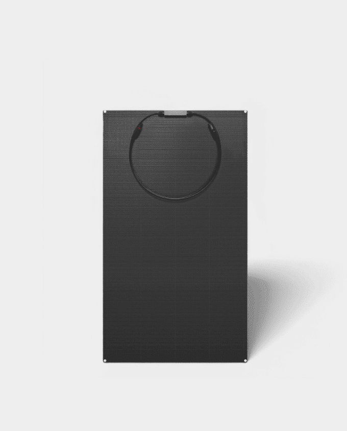200W Flexible HPBC Solar Panel 12V All-Black - Image 3