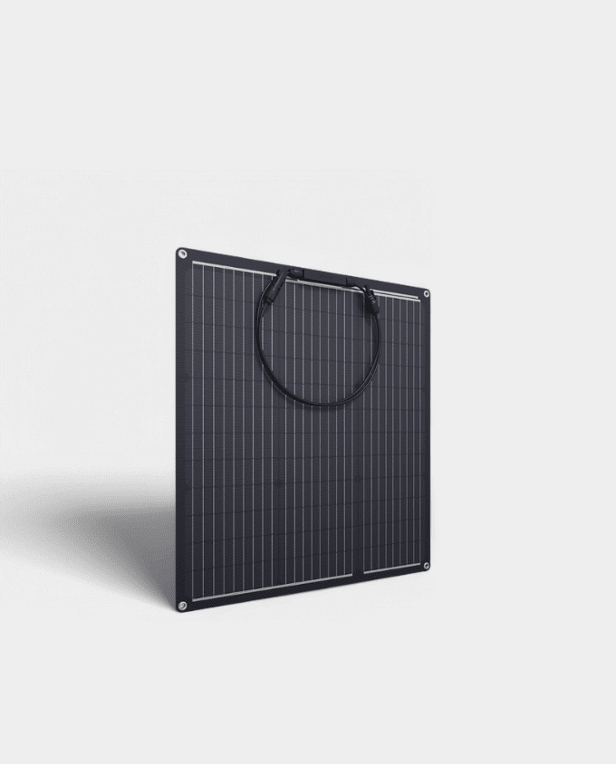 50W Flexible ETFE Solar Panel 12V All-Black - Image 3