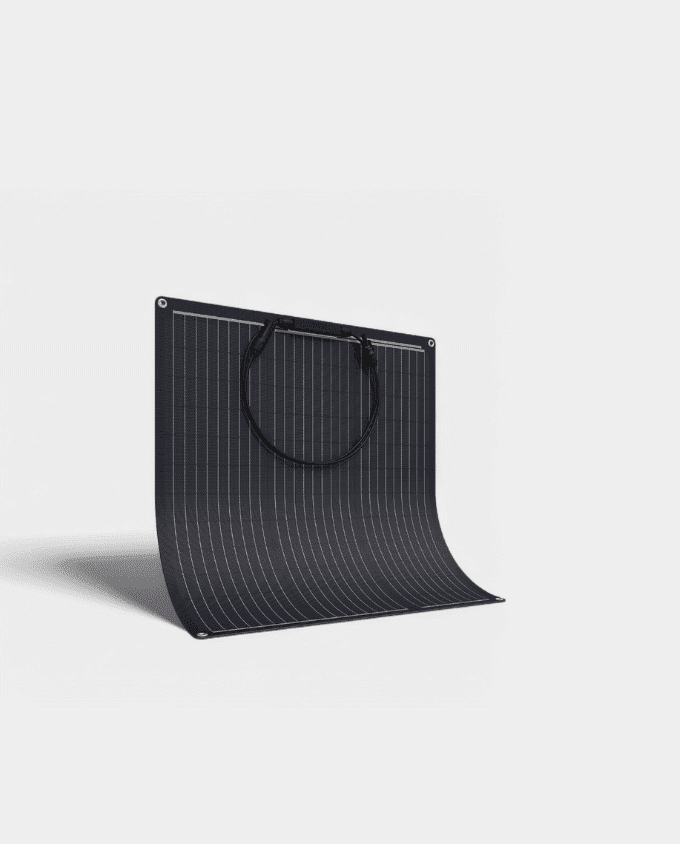 50W Flexible ETFE Solar Panel 12V All-Black - Image 4